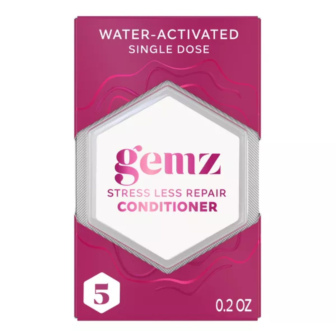 gemz Curly Days shampoo, curly hair & color safe - 5ct