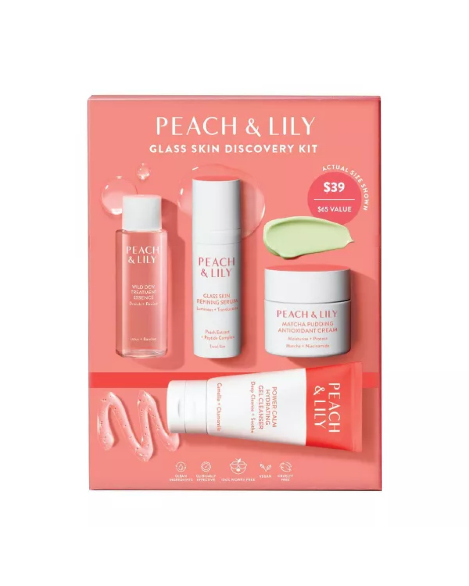 Peach & Lily Glass Skin Discovery Kit - 4ct - Ulta Beauty