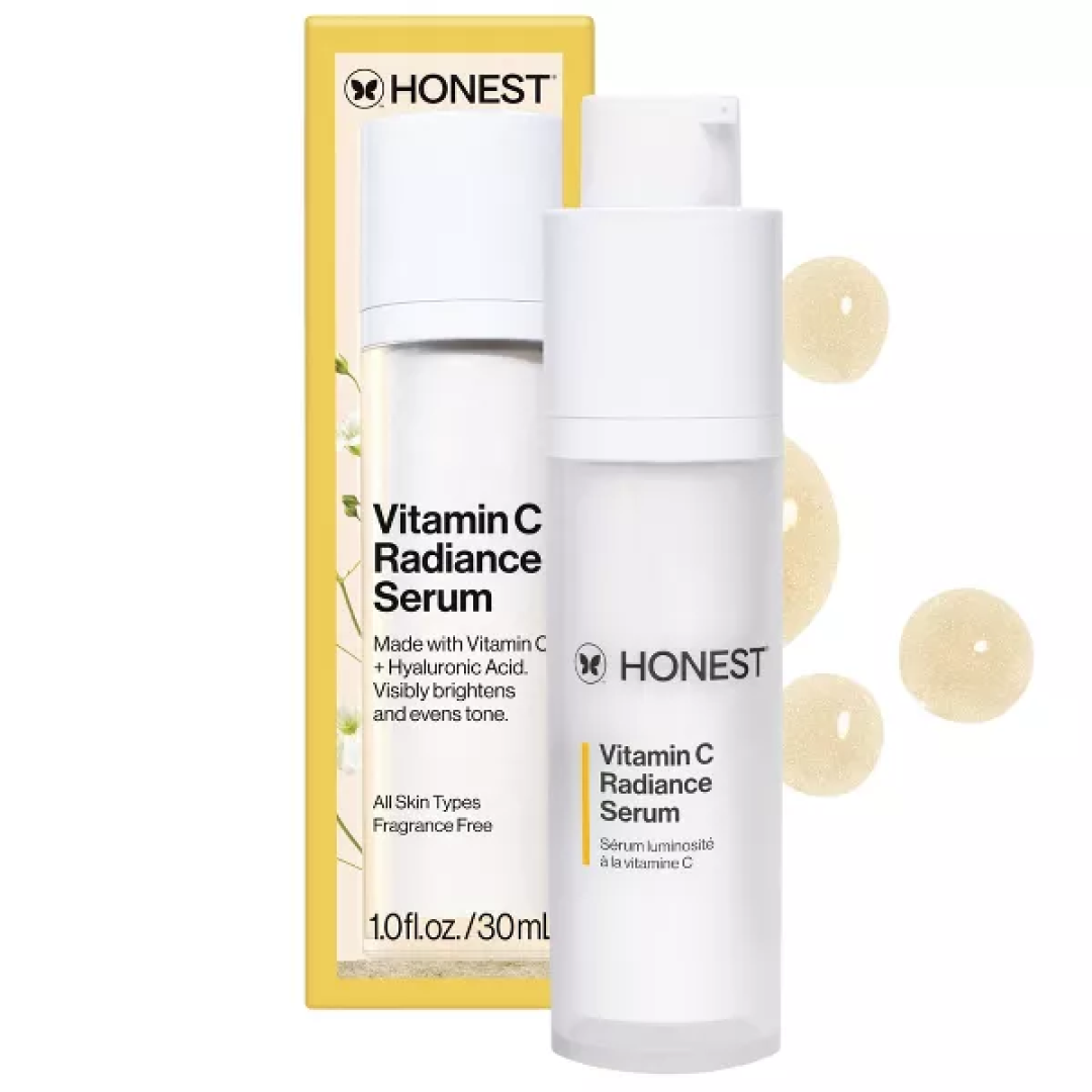 Honest Beauty Vitamin C Radiance Serum with Hylaluronic Acid - 1.0 fl oz