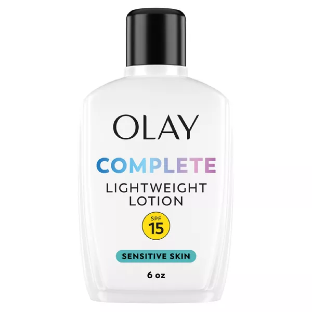 Olay Complete Face Lotion Moisturizer with Sunscreen Sensitive Skin