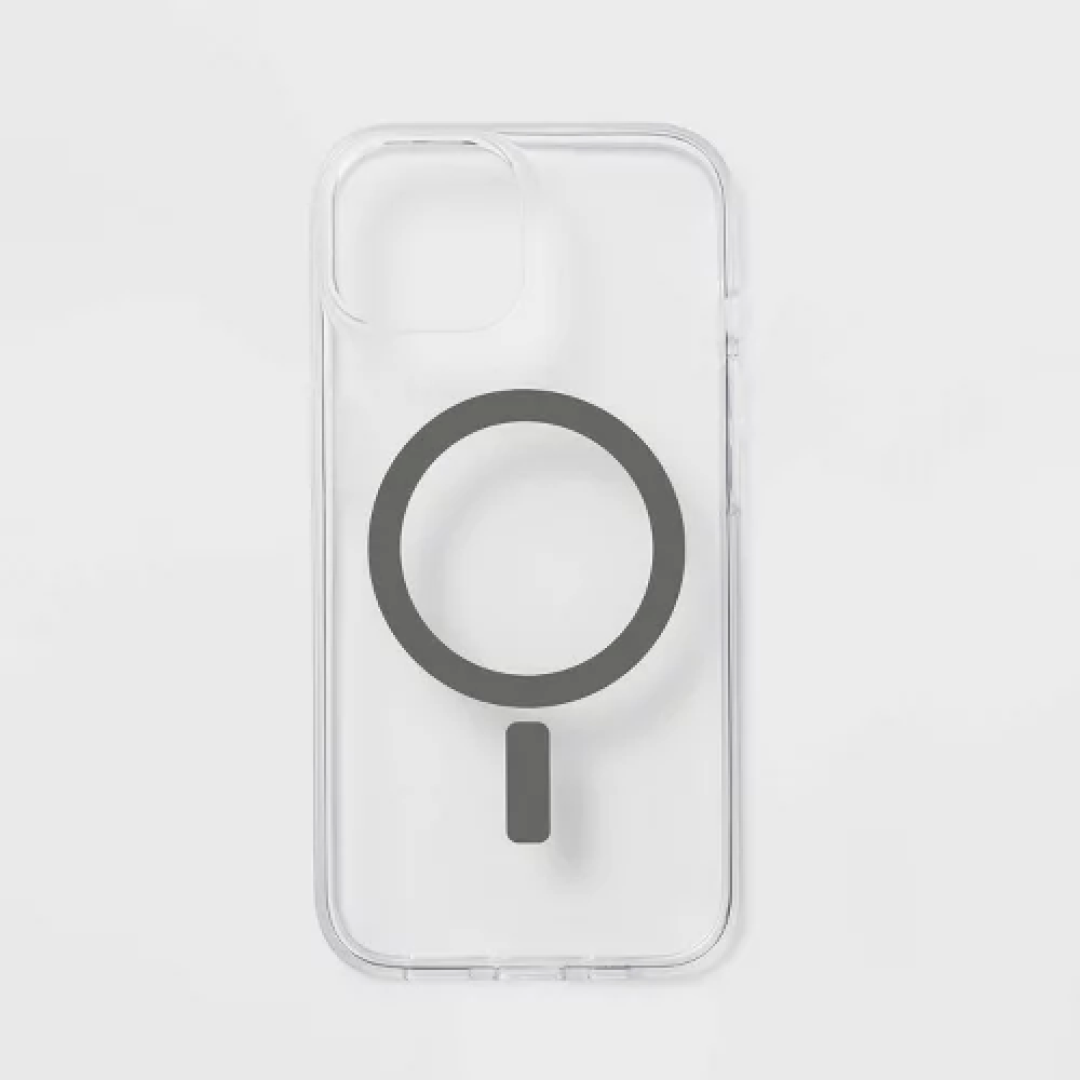 Apple iPhone 15 Pro Max Case with MagSafe - heyday™ Clear: Polycarbonate, TPU Material
